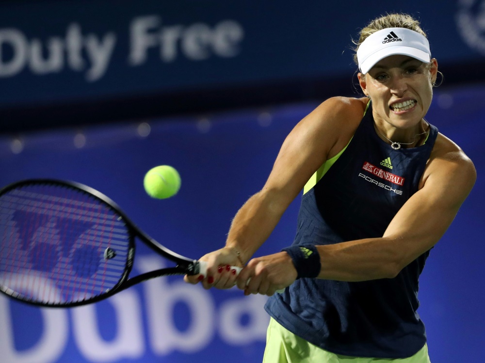 Musste sich ordentlich strecken: Angelique Kerber