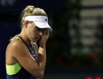 Regen stoppt Kerber in Indian Wells