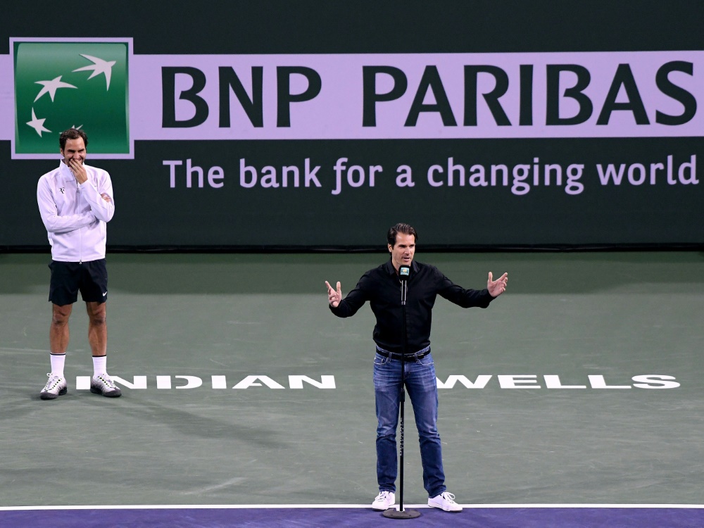 Haas sagt Goodbye – Federer schaut zu