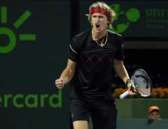 Alexander Zverev im Miami-Finale