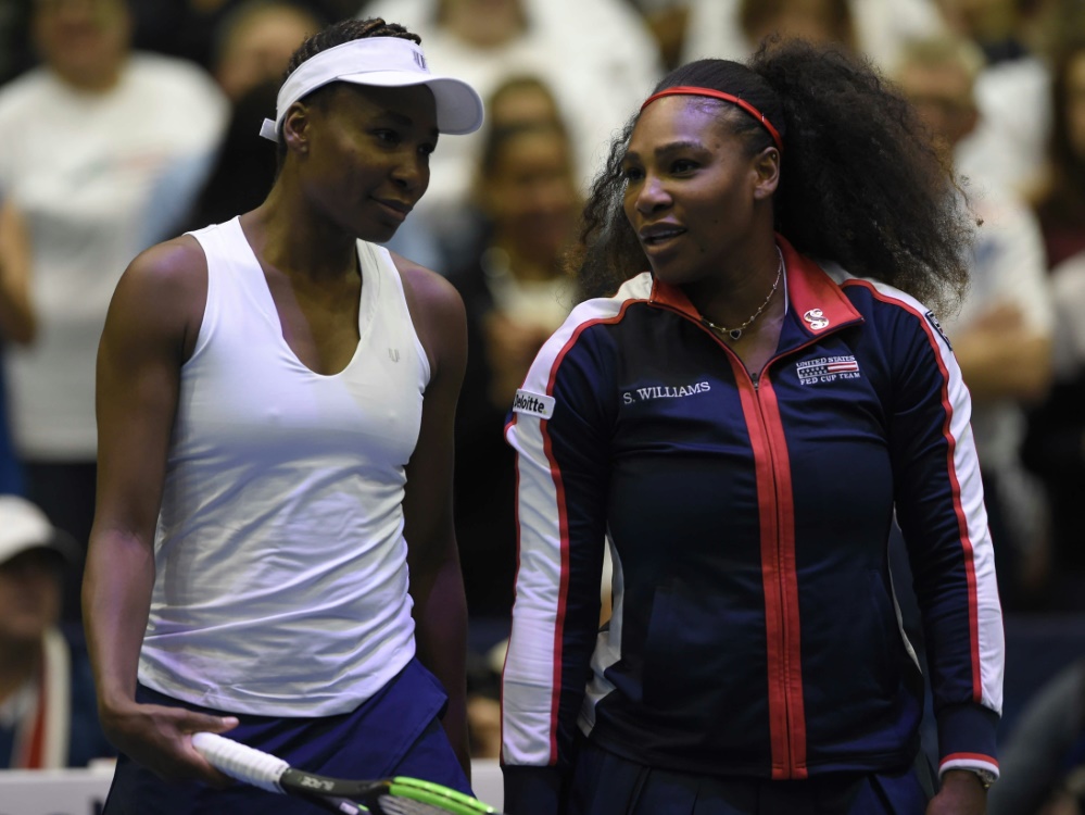 Familienduell: Venus und Serena Williams (r.)