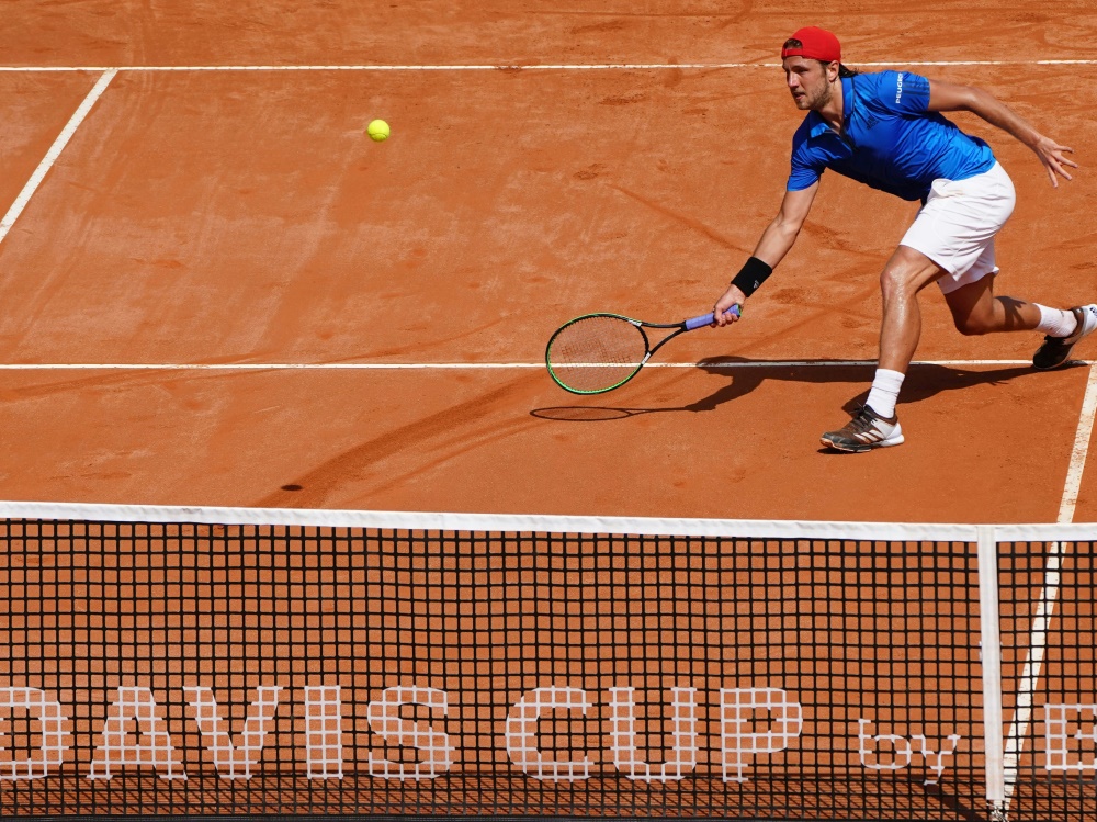 Lucas Pouille bezwang Fabio Fognini im dritten Einzel