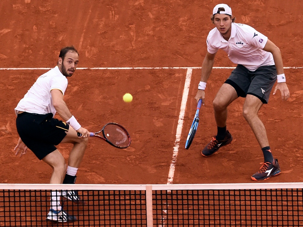 Tim Pütz (l.) und Jan-Lennard Struff setzten sich durch