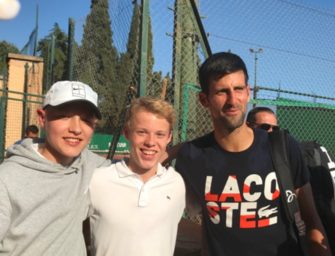 Hamburger Tennis-Nachwuchs auf Tuchfühlung mit den Stars beim Masters in Monte Carlo