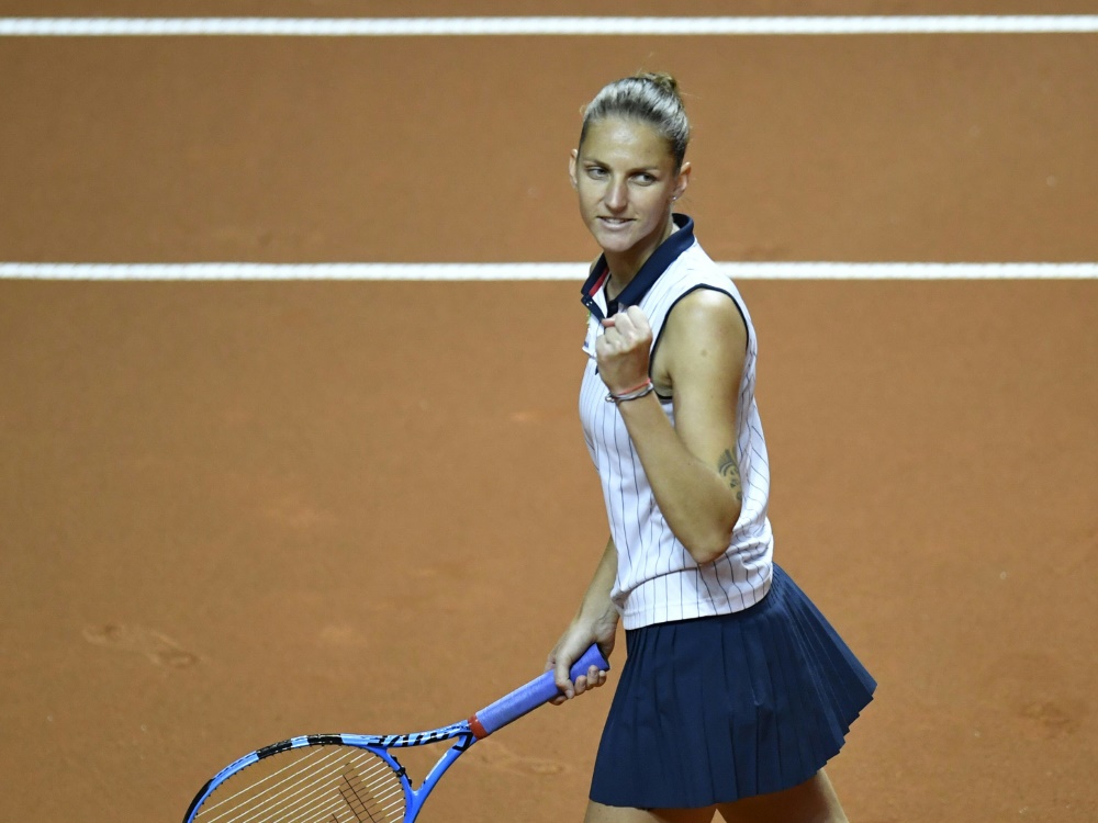 Eine der beiden Finalistinnen: Karolina Pliskova