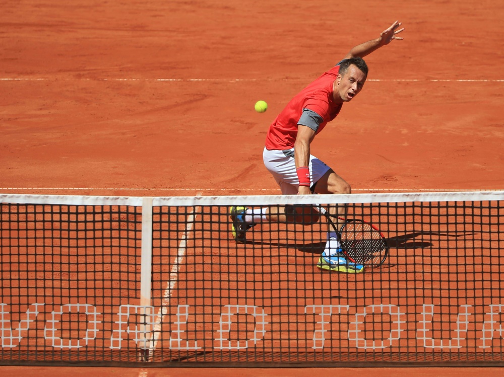 Philipp Kohlschreiber zieht in die zweite Runde ein