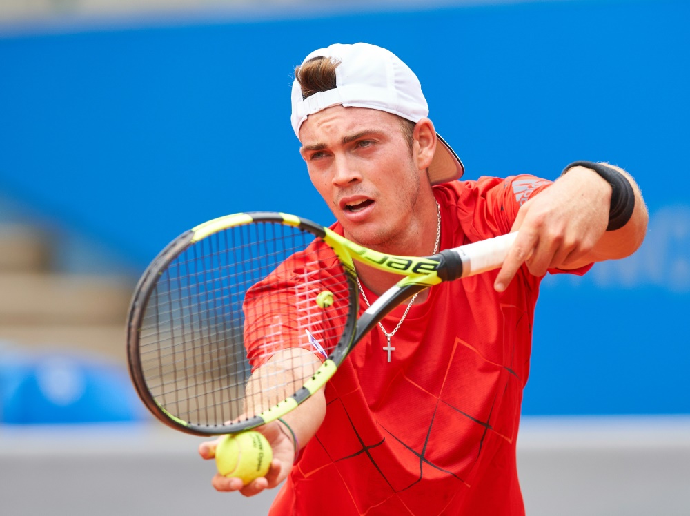 Maximilian Marterer siegt gegen den Franzosen Monfils