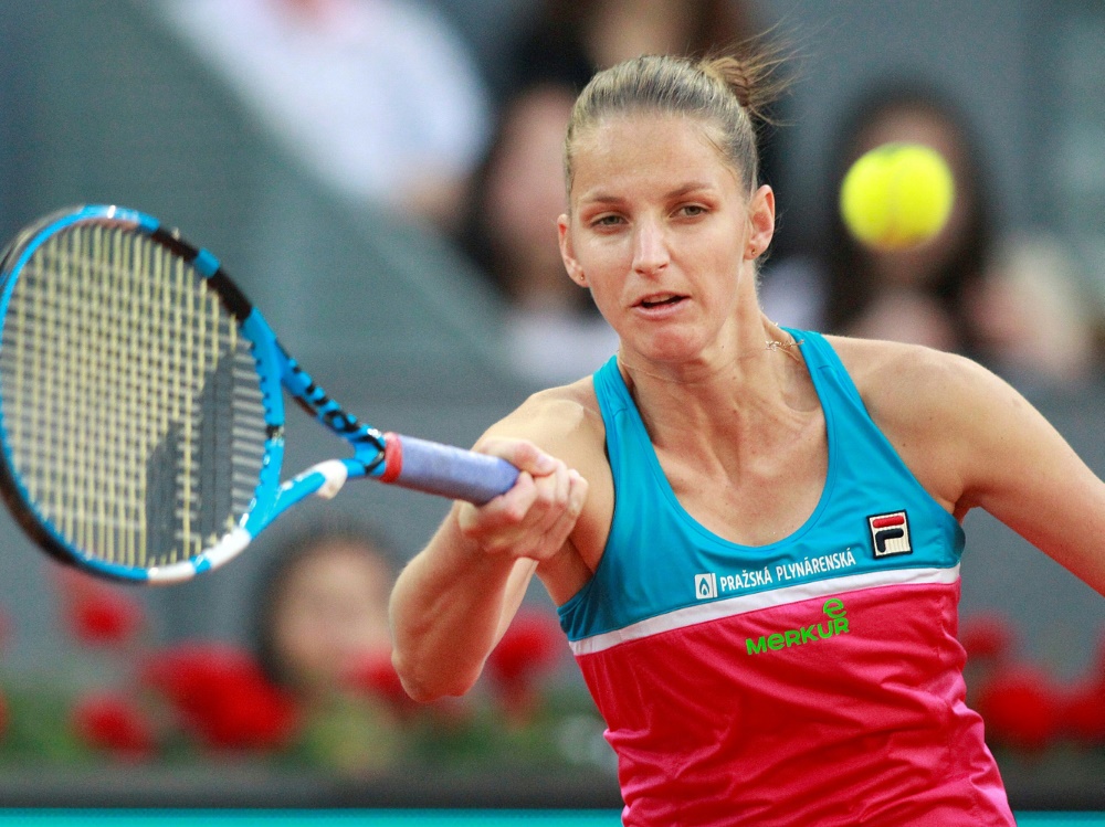 Pliskova schlägt aus Wut Loch in den Schiedsrichterstuhl
