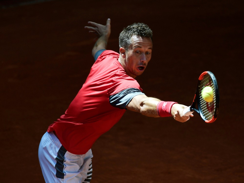 Philipp Kohlschreiber gewinnt sein Auftaktspiel in Rom