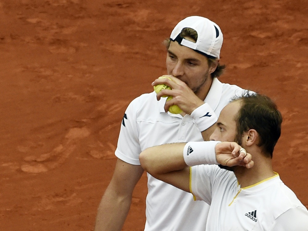 Pütz (r.) und Struff (l.) sind im Halbfinale gescheitert