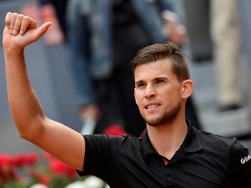 Dominic Thiem steht im Finale von Madrid