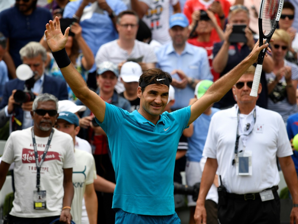 Roger Federer führt die ATP-Weltrangliste wieder an
