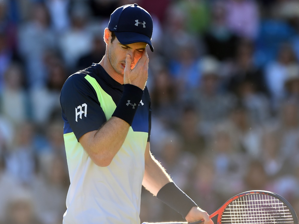 Andy Murray scheidet in Eastbourne aus