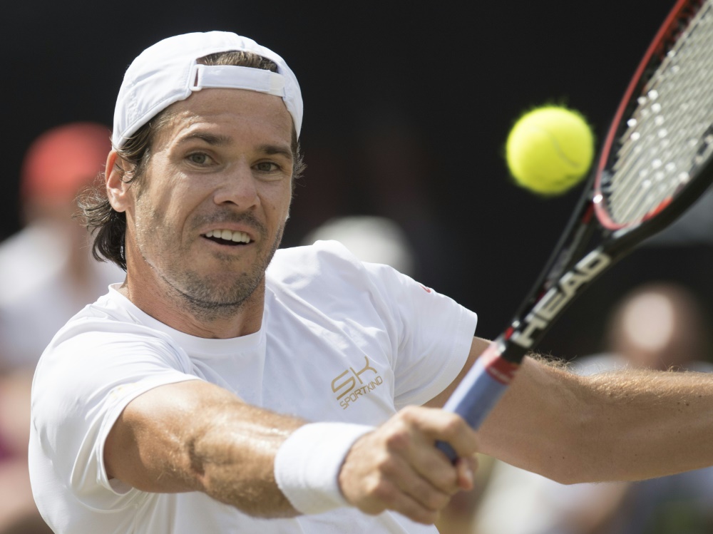 Tommy Haas während eines ATP-Turniers in Stuttgart 2017
