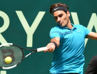 Federer zum 14. Mal in Serie im Halbfinale