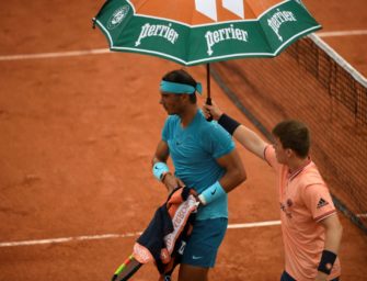 French Open: Nadal-Match wegen Regens unterbrochen