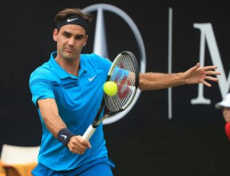 Halle: Federer weiter auf Kurs Titelverteidigung