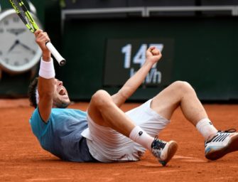 Italiener Cecchinato nach Sieg gegen Djokovic im Halbfinale