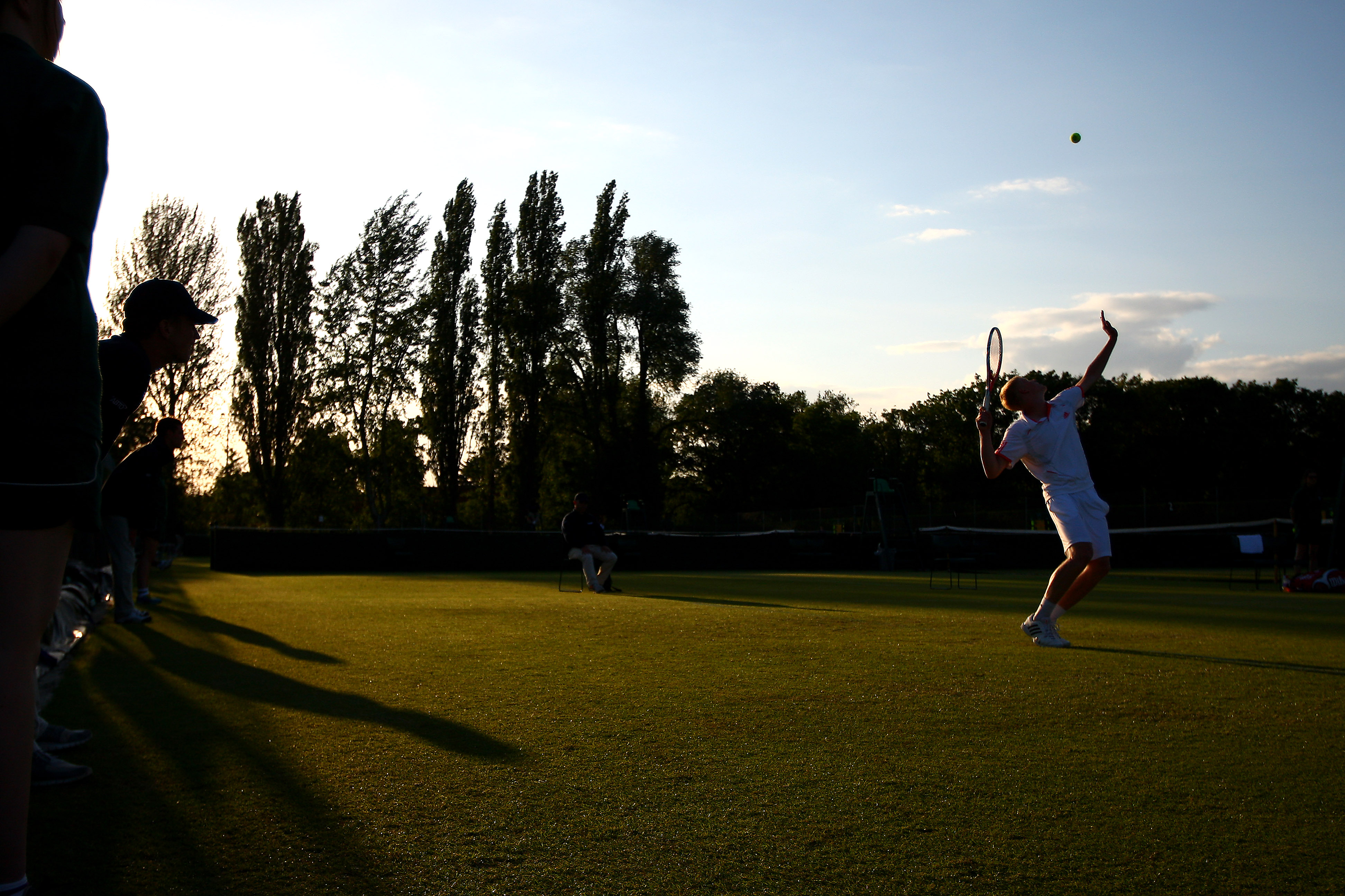 Qualifikation in Wimbledon Die große Gartenparty