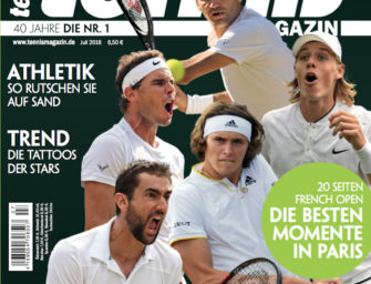 Tennis Magazin 7/2018: Wimbledon – das Highlight des Jahres