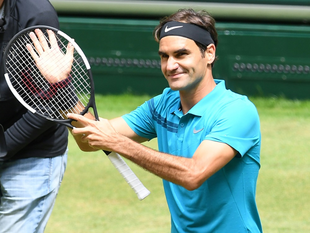 Roger Federer gehört zu den Favoriten in Wimbledon