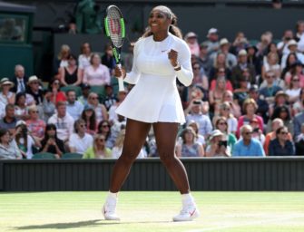 Wimbledon: Serena Williams trotz Satzverlust im Halbfinale