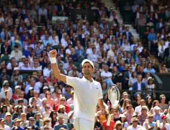 Djokovic erster Halbfinalist in Wimbledon
