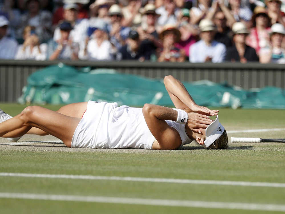 Kerber kann ihren ersten Wimbledon-Sieg kaum fassen