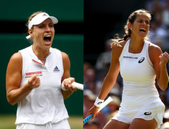 Podcast aus Wimbledon: Sternstunde für Kerber und Görges