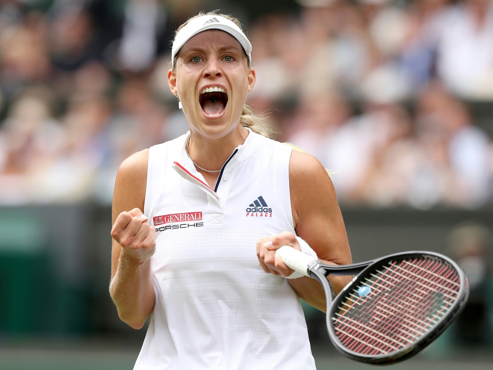 Kerber steht in Wimbledon unter den besten Vier