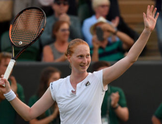 Muguruza-Sieg und Achtelfinale! Van Uytvanck steht zu Outing