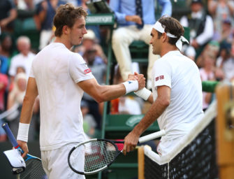 Wimbledon: Limit für Struff gegen Federer nicht genug