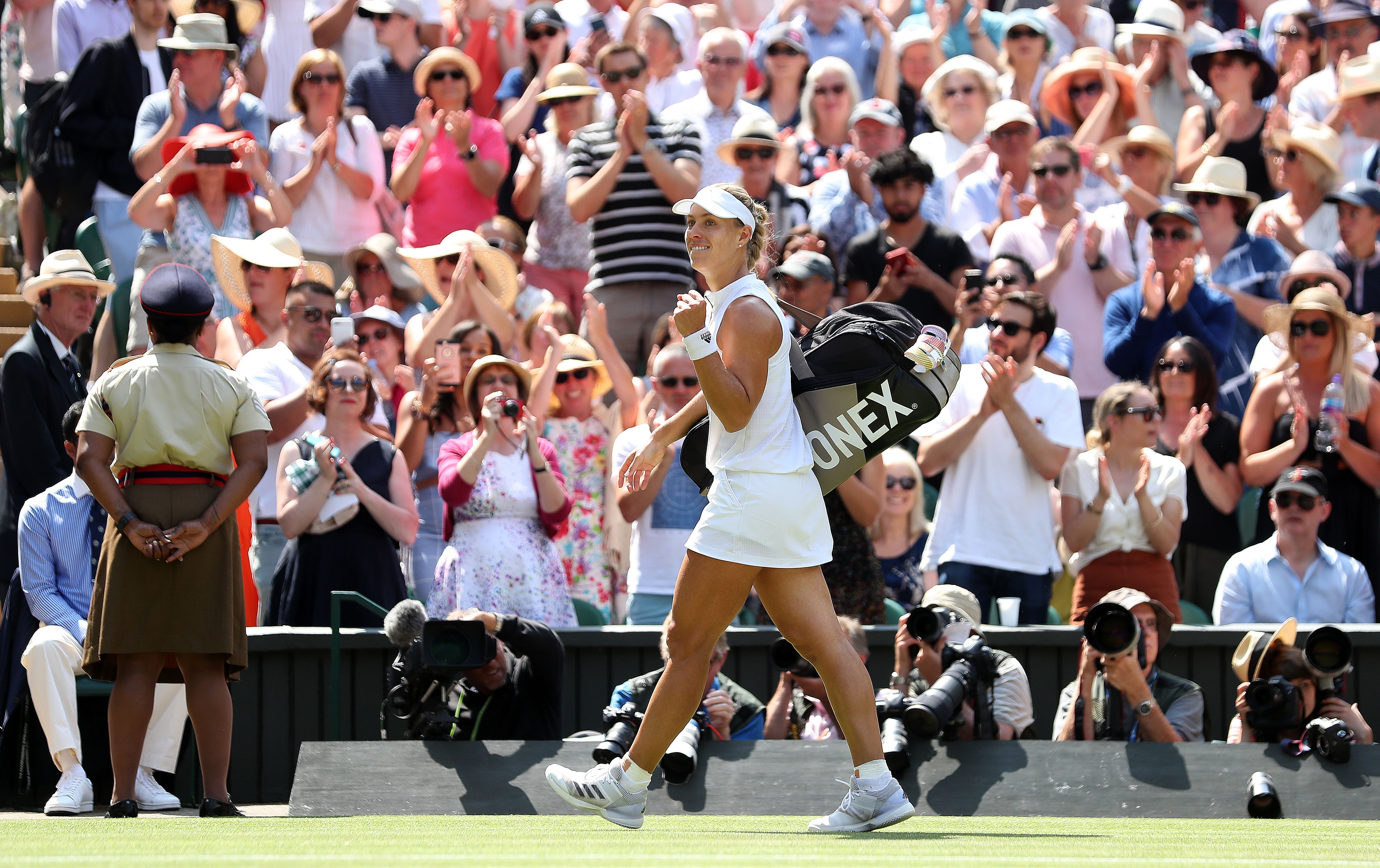 Wimbledon-Finale mit Kerber ZDF überträgt live