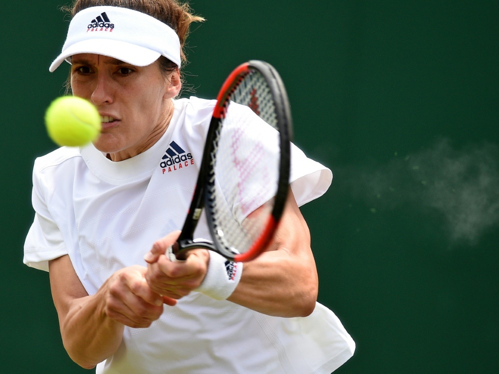 Andrea Petkovic unterlag Swetlana Kusnezowa mit 2:6, 2:6