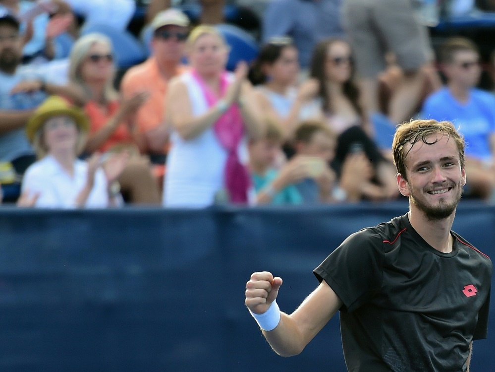 Daniil Medwedew gewinnt in Winston-Salem