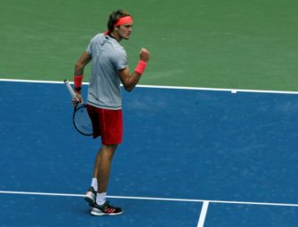 Zverev erstmals in der dritten Runde der US Open