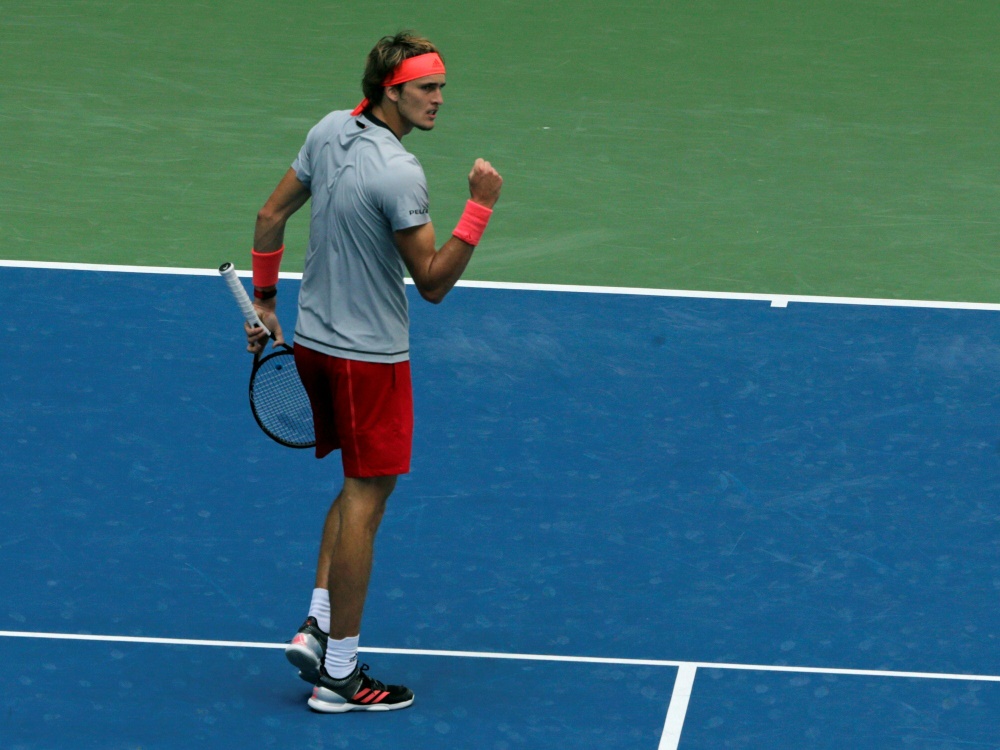 Alexander Zverev erreicht Runde drei der US Open