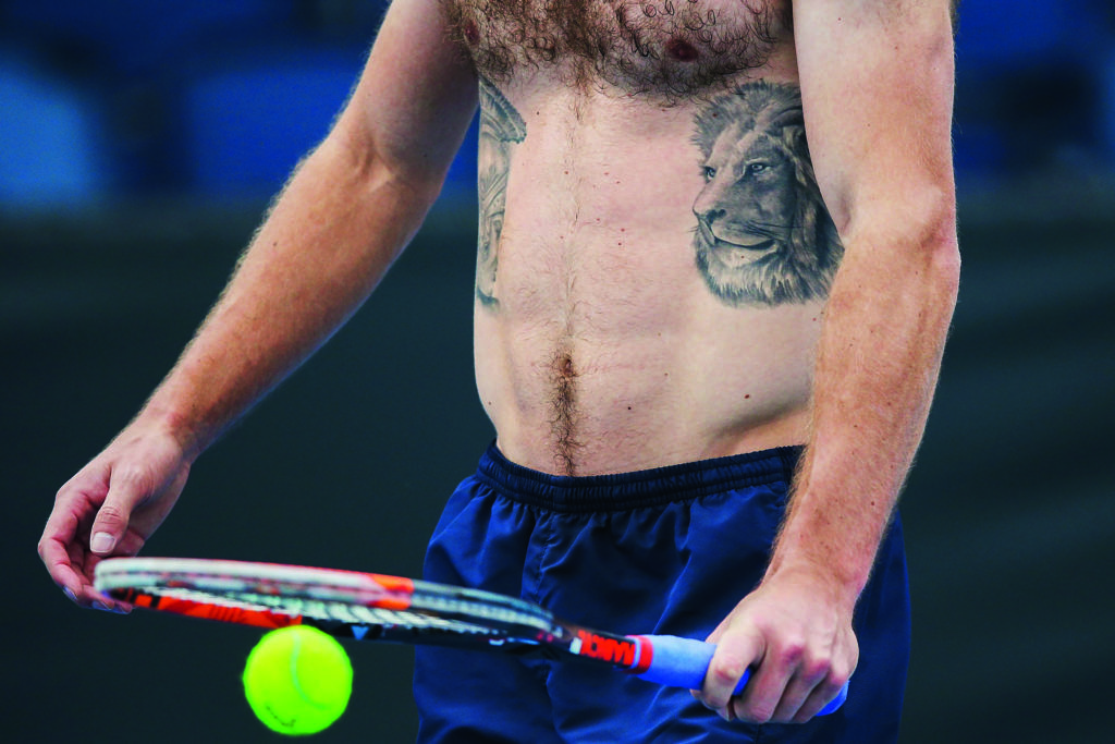 Liam Broady Tattoo