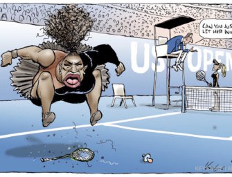 Serena-Williams-Karikatur: Nicht rassisitisch und sexistisch