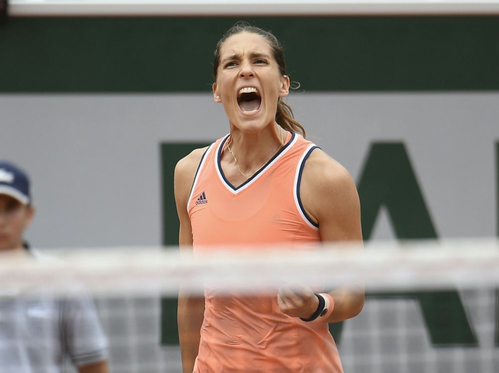 Andrea Petkovic zieht in das Achtelfinale ein