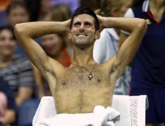Wimbledonsieger Djokovic zum elften Mal im Halbfinale der US Open