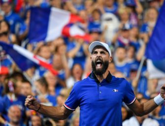 Davis-Cup-Halbfinale: Frankreich und Kroatien mit 2:0 in Führung