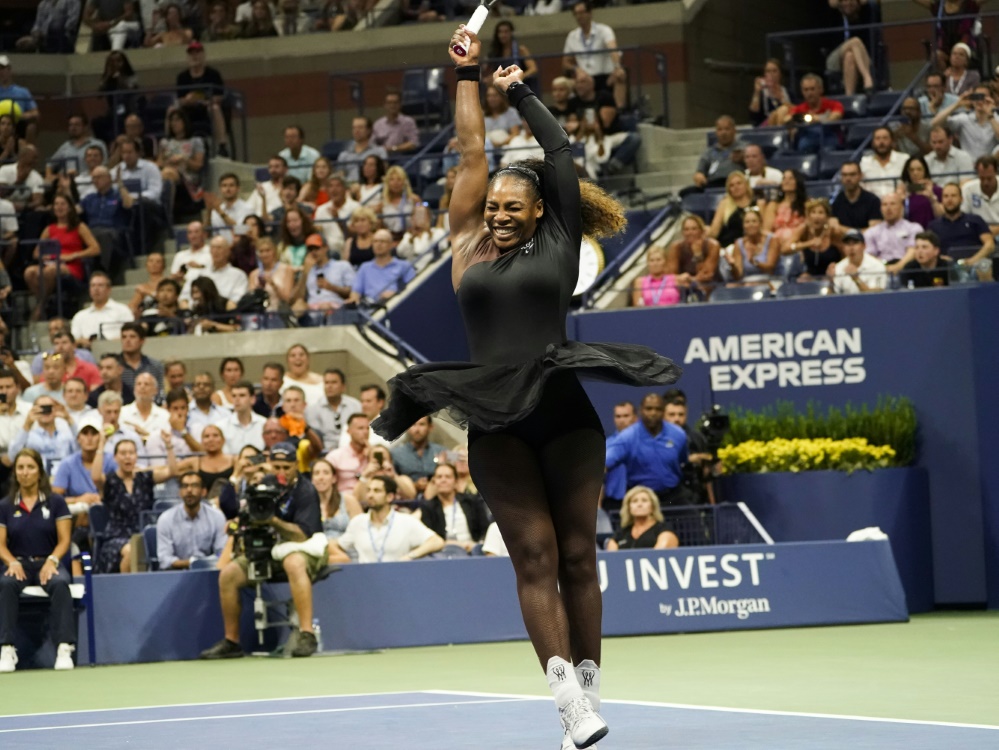 Williams jubelt nach ihrem Sieg im Viertelfinale