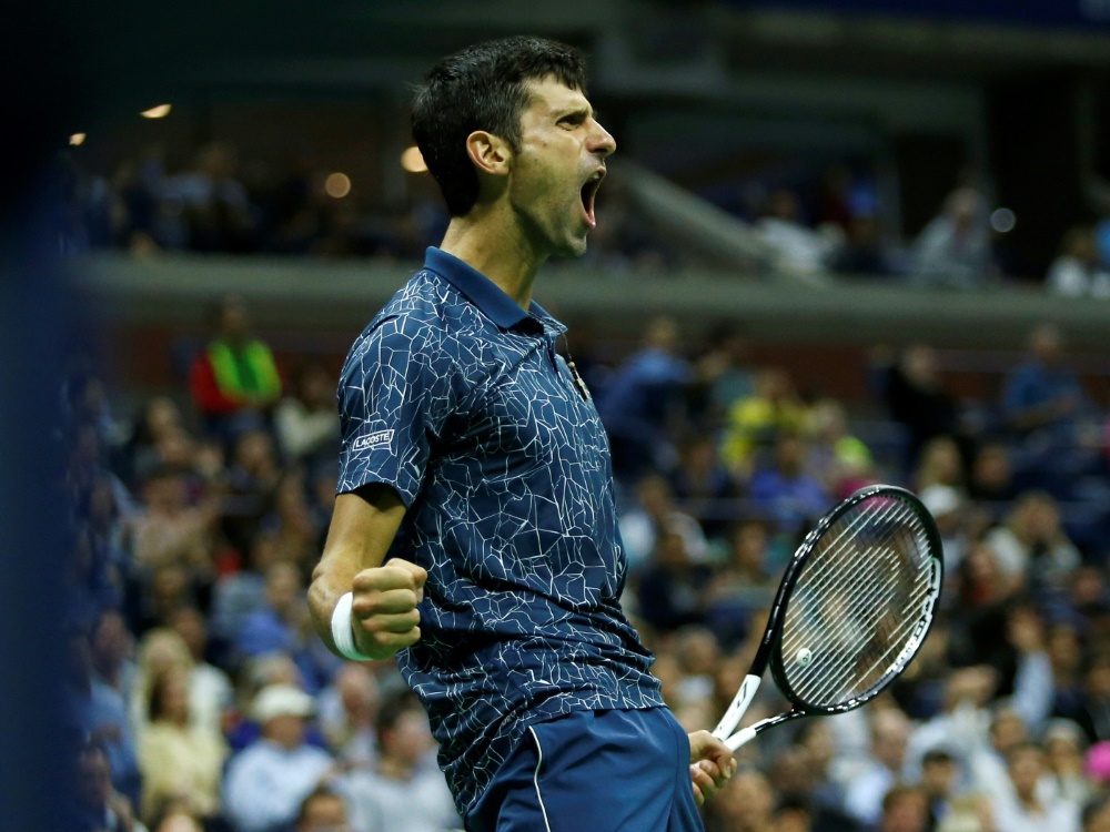 Novak Djokovic gewinnt die US Open