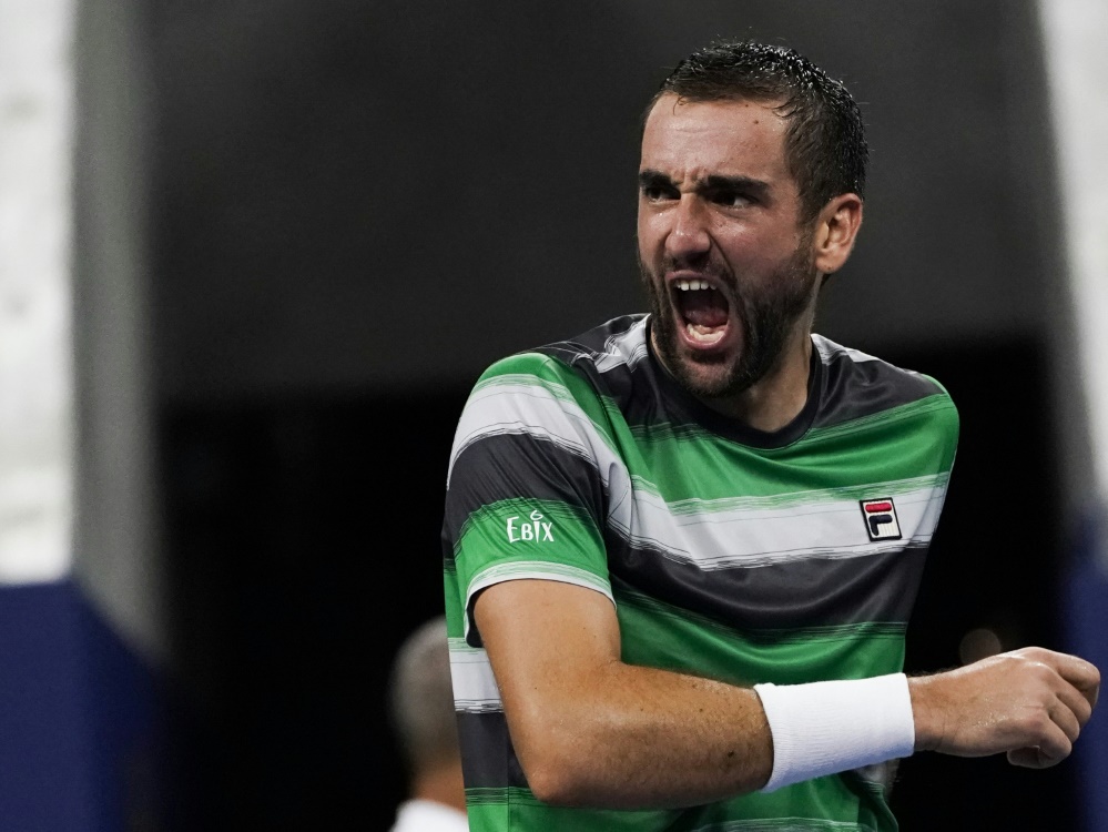 Marin Cilic erreicht das Achtelfinale nach Marathonmatch