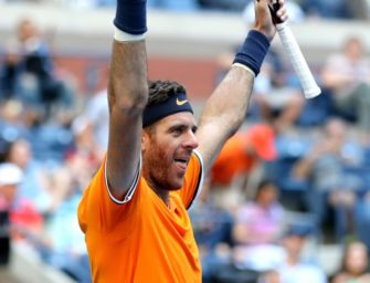 Del Potro nach Sieg über Isner im Halbfinale der US Open