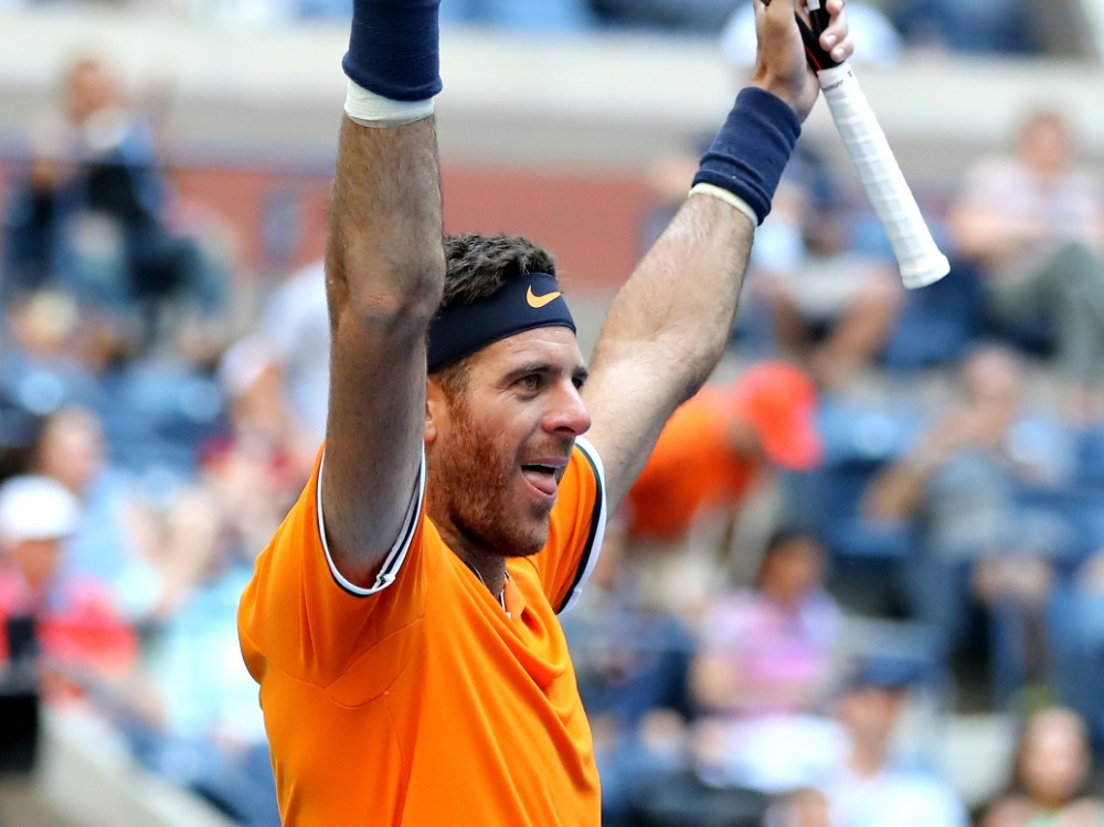 Del Potro steht im Halbfinale der US Open