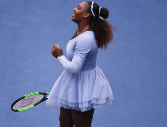 Serena Williams nach Dreisatzsieg im Viertelfinale