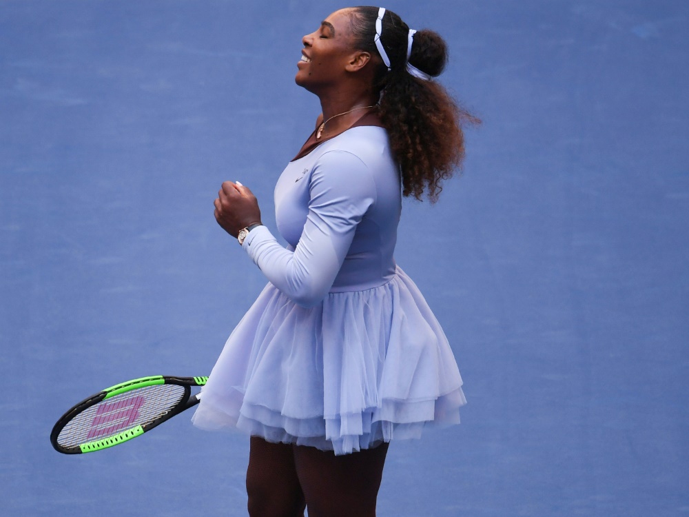 Im Viertelfinale: Serena Williams