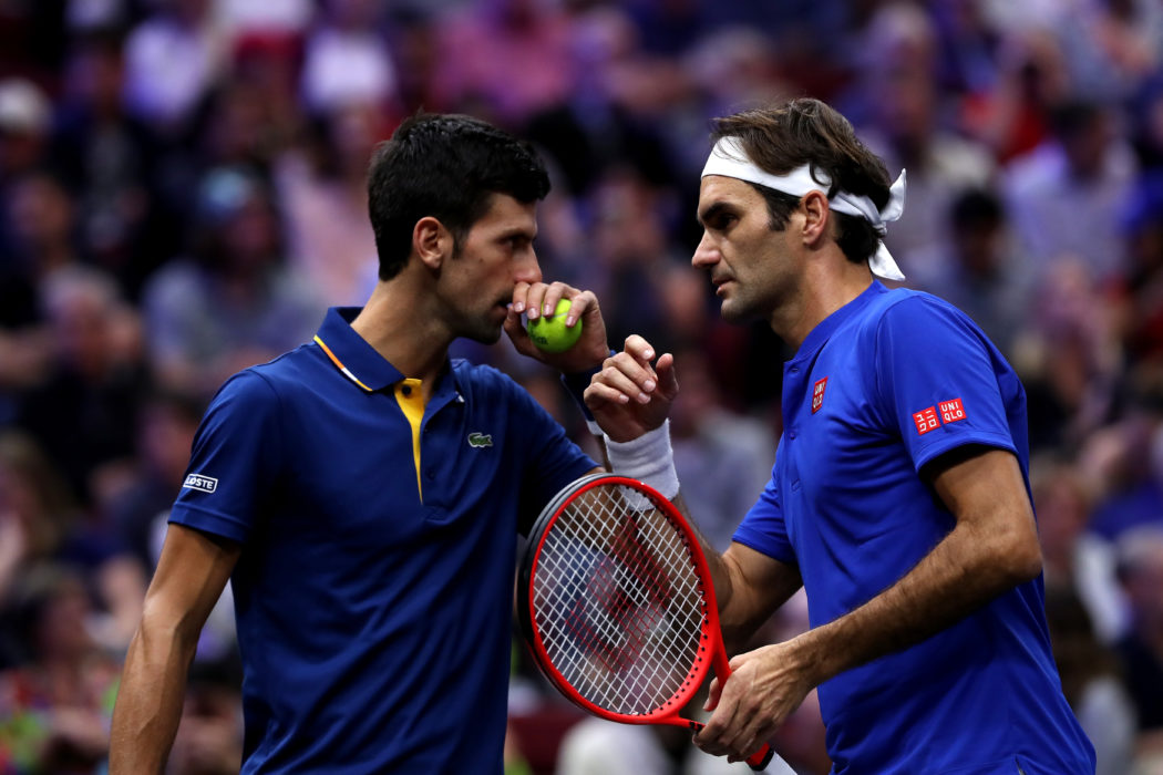 Novak Djokovic, Roger Federer